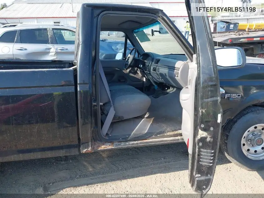 1994 Ford F150 VIN: 1FTEF15Y4RLB51198 Lot: 42207499