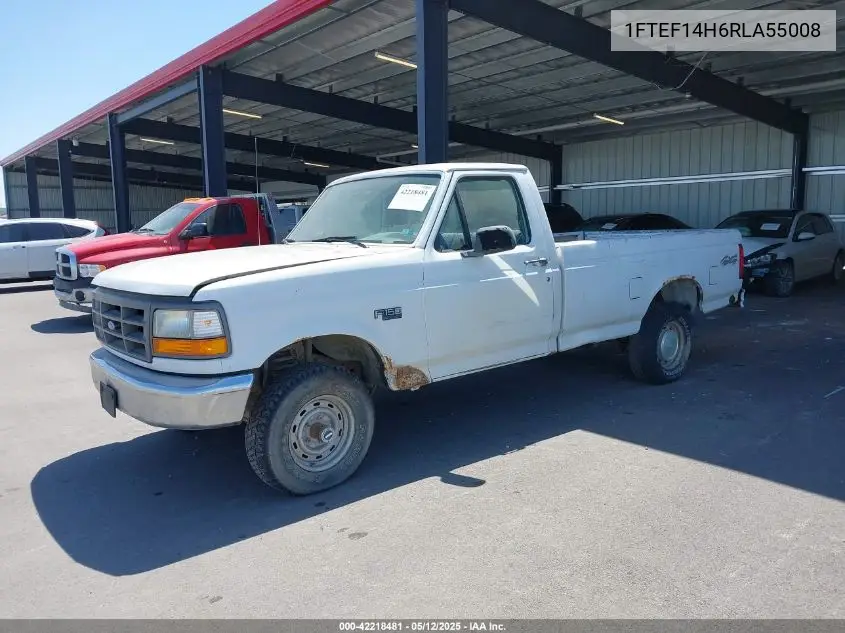 1994 Ford F150 VIN: 1FTEF14H6RLA55008 Lot: 42218481