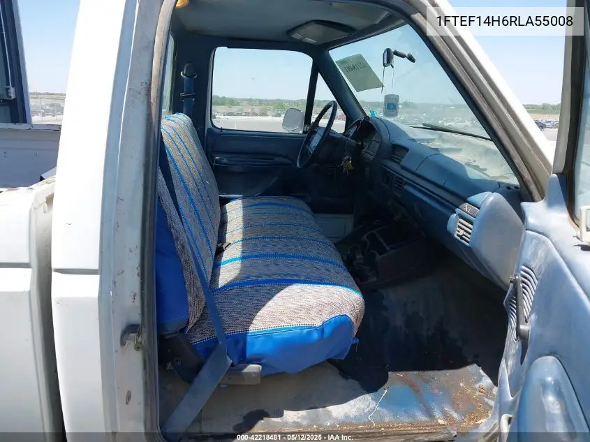 1994 Ford F150 VIN: 1FTEF14H6RLA55008 Lot: 42218481