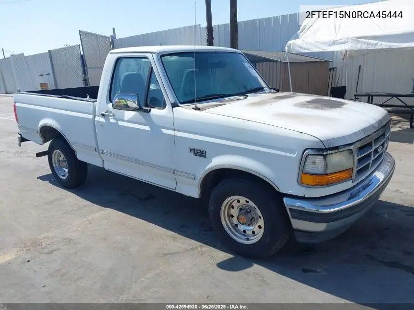 1994 Ford F150 VIN: 2FTEF15N0RCA45444 Lot: 42594930