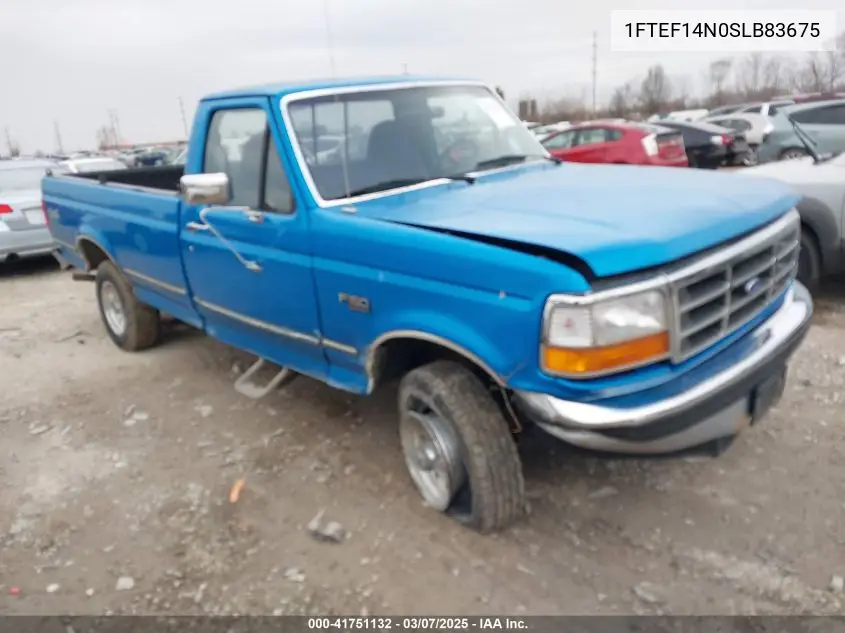 1995 Ford F150 VIN: 1FTEF14N0SLB83675 Lot: 41751132