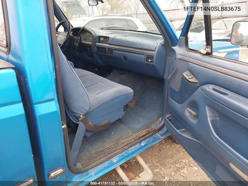 1995 Ford F150 VIN: 1FTEF14N0SLB83675 Lot: 41751132
