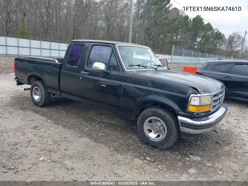 1995 Ford F150 VIN: 1FTEX15N6SKA74610 Lot: 41805541