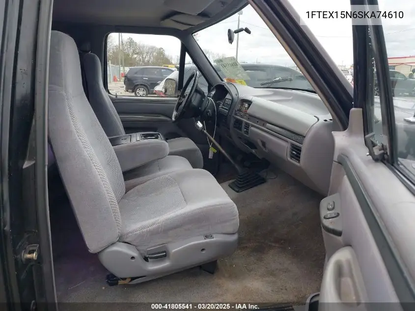 1995 Ford F150 VIN: 1FTEX15N6SKA74610 Lot: 41805541