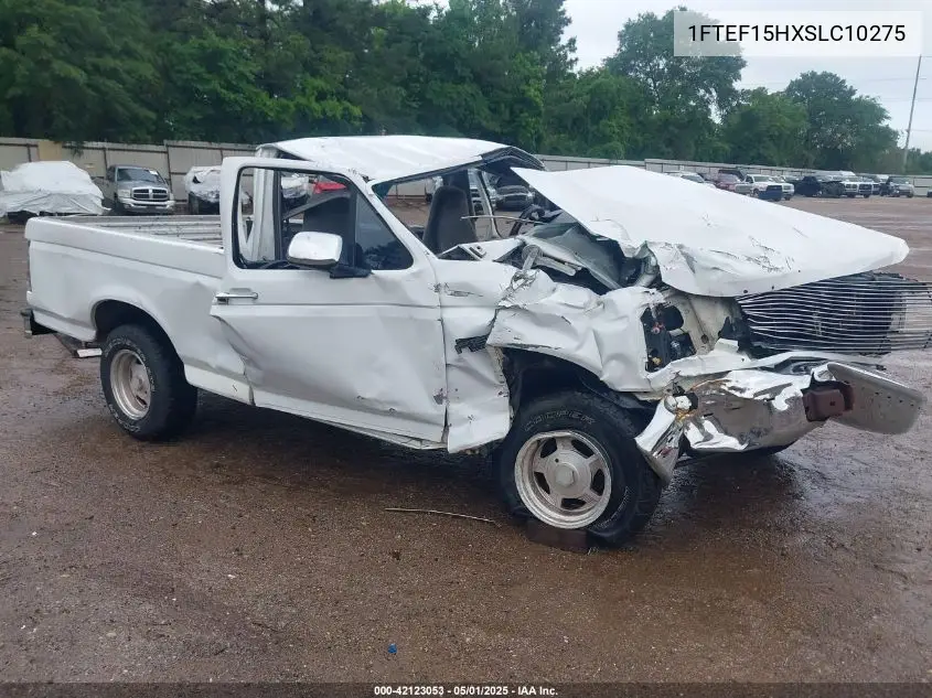 1995 Ford F150 VIN: 1FTEF15HXSLC10275 Lot: 42123053