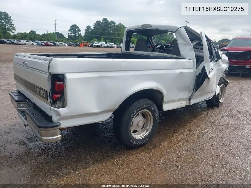 1995 Ford F150 VIN: 1FTEF15HXSLC10275 Lot: 42123053
