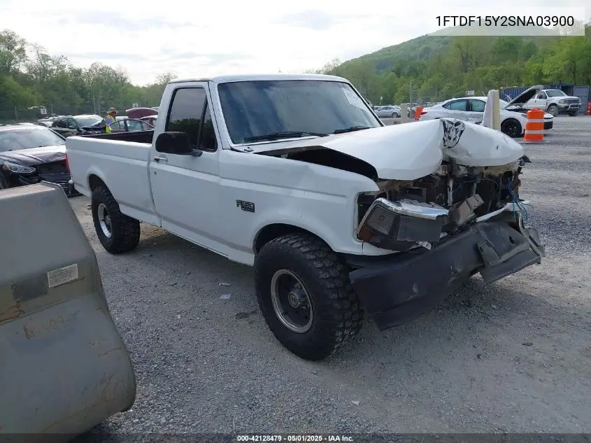 1995 Ford F150 VIN: 1FTDF15Y2SNA03900 Lot: 42128479