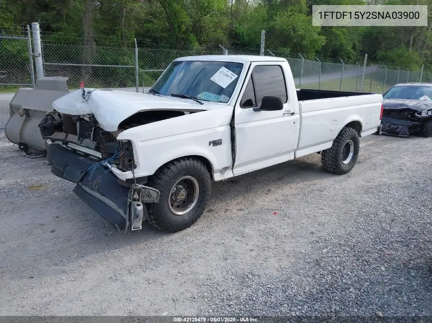 1995 Ford F150 VIN: 1FTDF15Y2SNA03900 Lot: 42128479