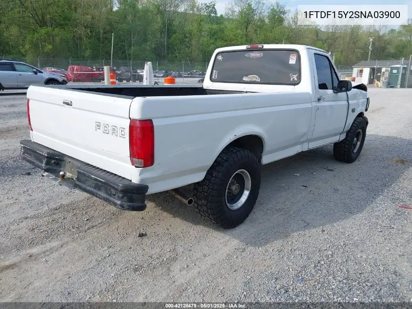 1995 Ford F150 VIN: 1FTDF15Y2SNA03900 Lot: 42128479