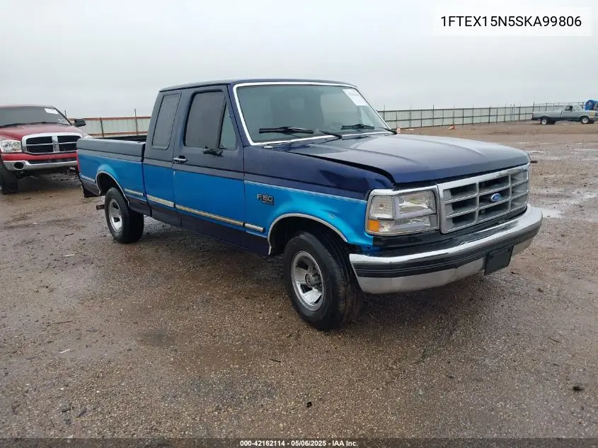 1995 Ford F150 VIN: 1FTEX15N5SKA99806 Lot: 42162114