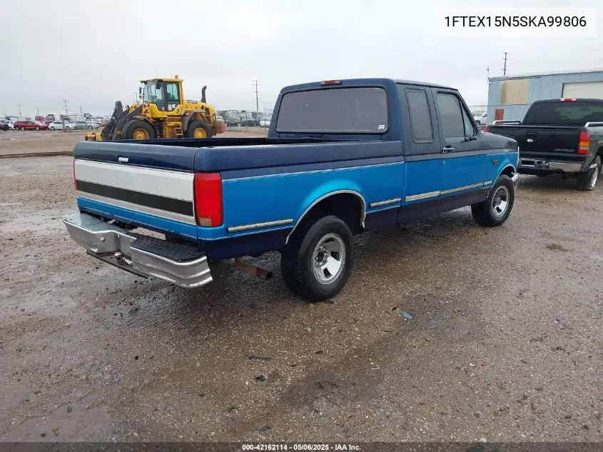 1995 Ford F150 VIN: 1FTEX15N5SKA99806 Lot: 42162114