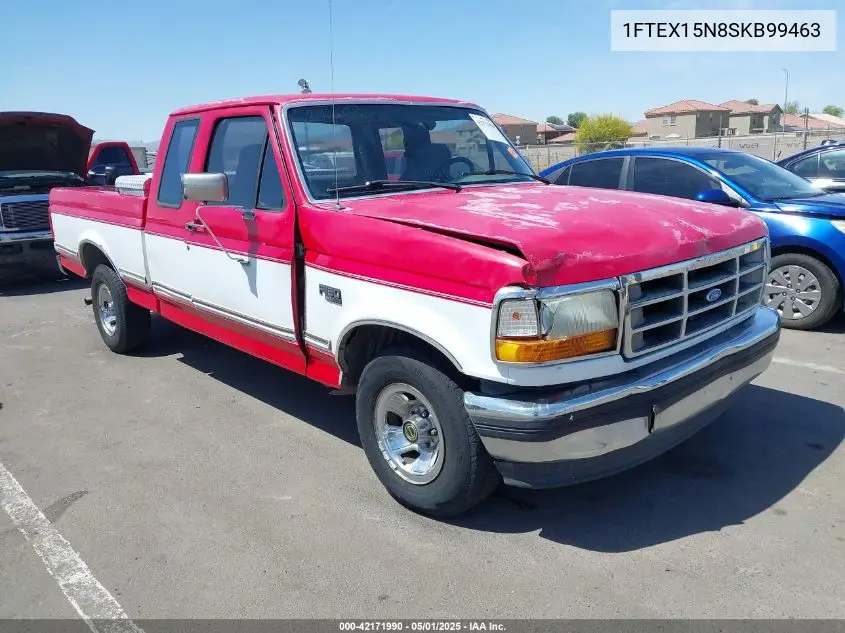 1995 Ford F150 VIN: 1FTEX15N8SKB99463 Lot: 42171990