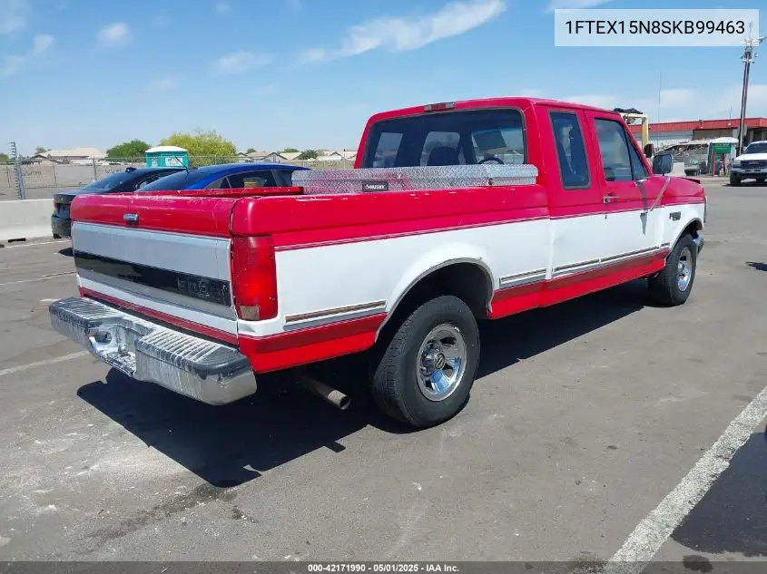 1995 Ford F150 VIN: 1FTEX15N8SKB99463 Lot: 42171990