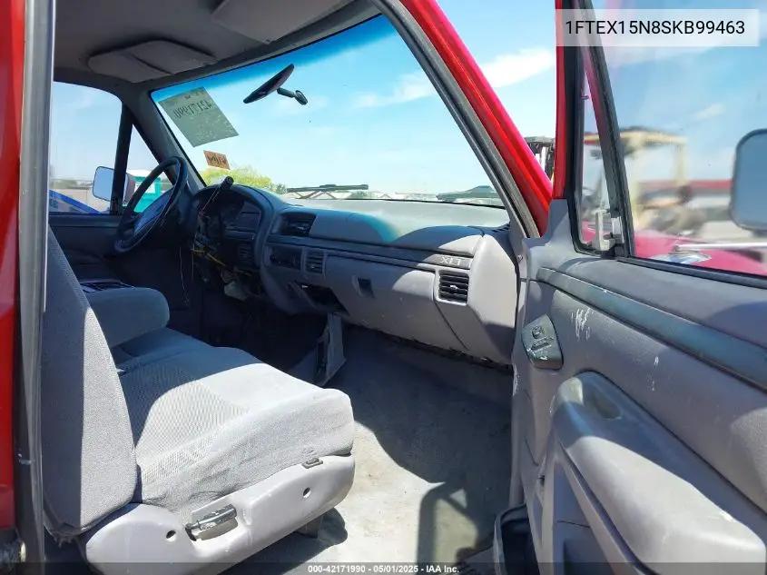 1995 Ford F150 VIN: 1FTEX15N8SKB99463 Lot: 42171990