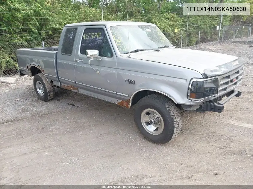 1995 Ford F150 VIN: 1FTEX14N0SKA50630 Lot: 42176745