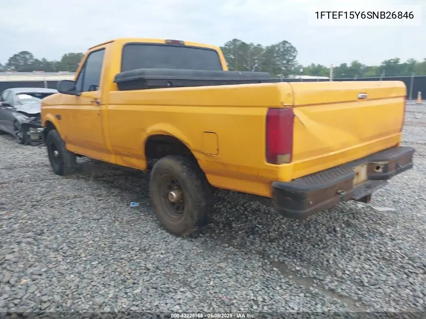 1995 Ford F150 VIN: 1FTEF15Y6SNB26846 Lot: 42225166