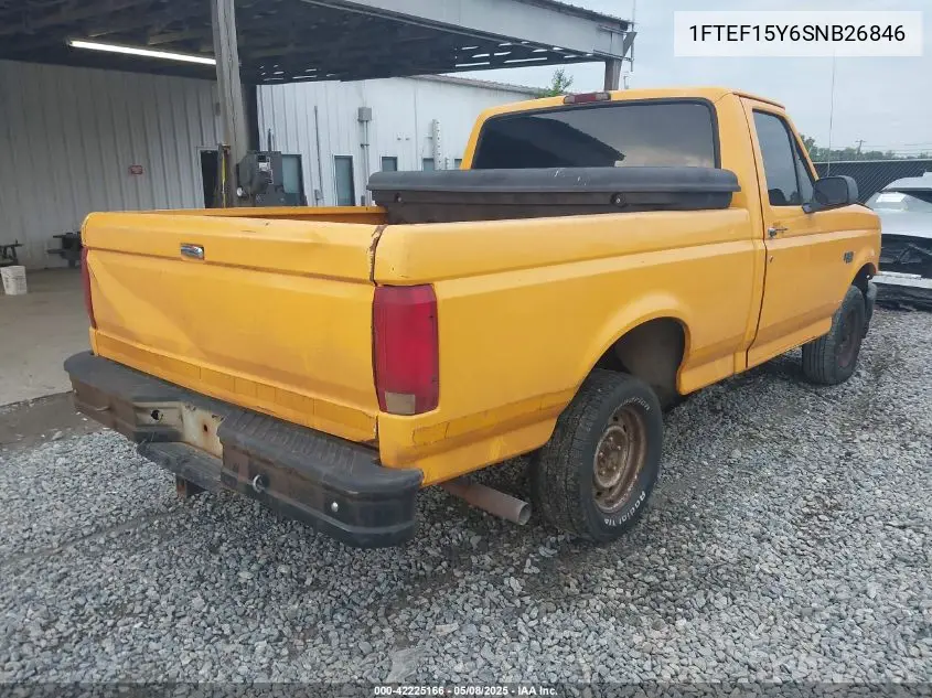 1995 Ford F150 VIN: 1FTEF15Y6SNB26846 Lot: 42225166
