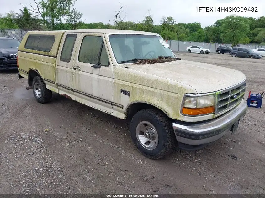 1995 Ford F150 VIN: 1FTEX14H4SKC09482 Lot: 42245019