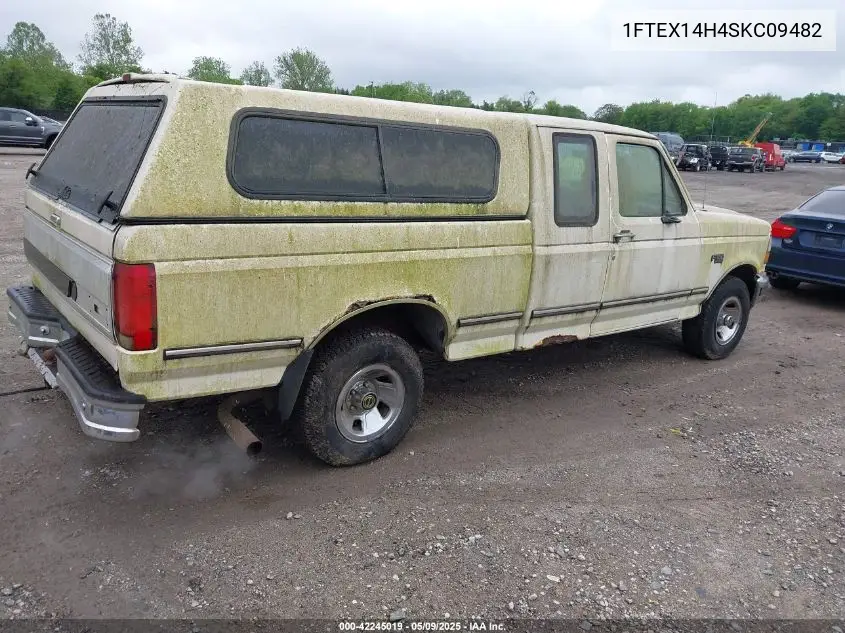 1995 Ford F150 VIN: 1FTEX14H4SKC09482 Lot: 42245019