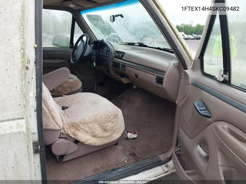 1995 Ford F150 VIN: 1FTEX14H4SKC09482 Lot: 42245019