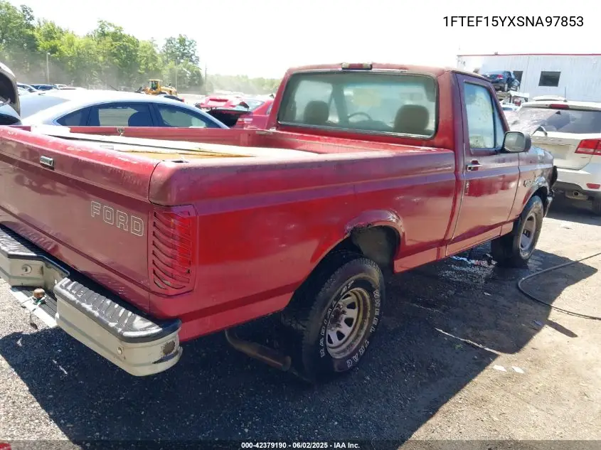 1995 Ford F150 VIN: 1FTEF15YXSNA97853 Lot: 42379190
