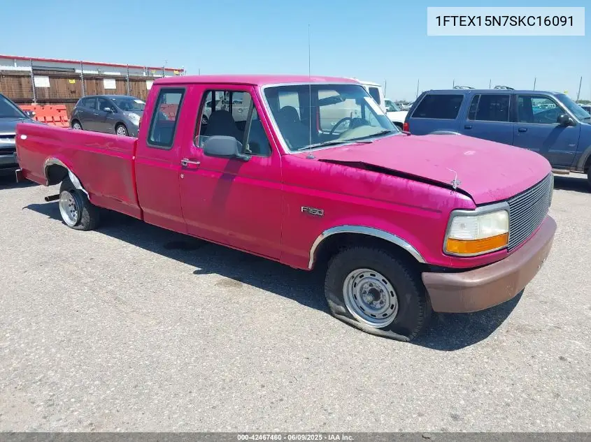 1995 Ford F150 VIN: 1FTEX15N7SKC16091 Lot: 42467460