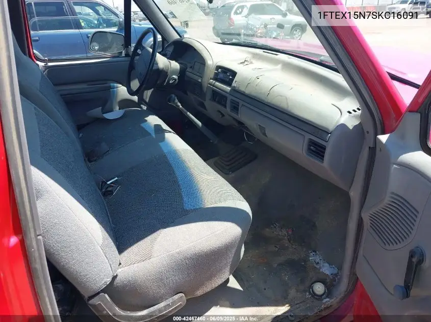 1995 Ford F150 VIN: 1FTEX15N7SKC16091 Lot: 42467460