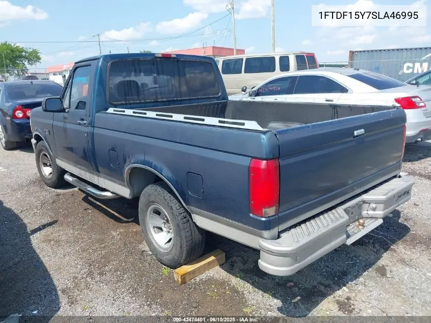 1995 Ford F150 VIN: 1FTDF15Y7SLA46995 Lot: 42474401