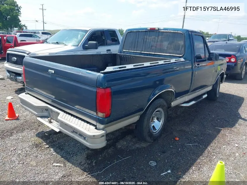 1995 Ford F150 VIN: 1FTDF15Y7SLA46995 Lot: 42474401