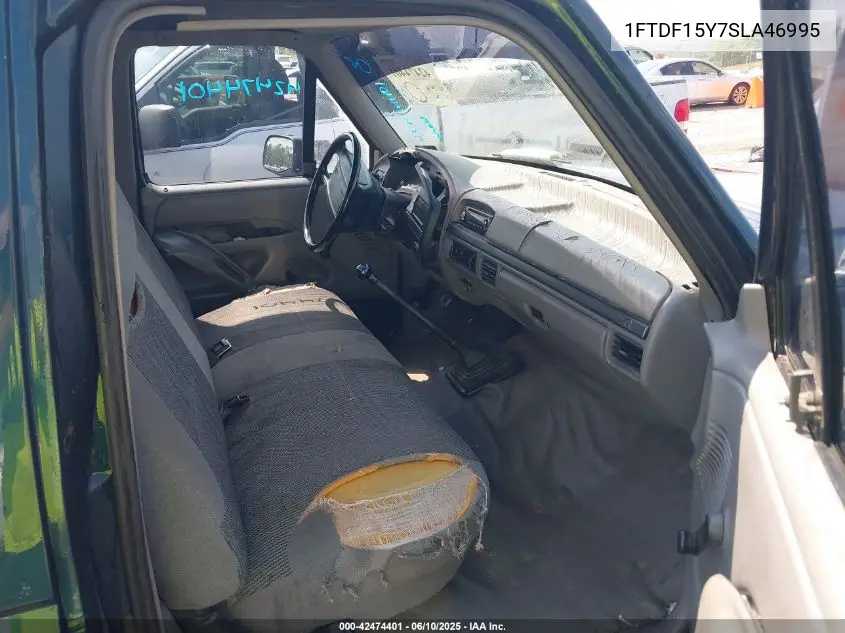 1995 Ford F150 VIN: 1FTDF15Y7SLA46995 Lot: 42474401