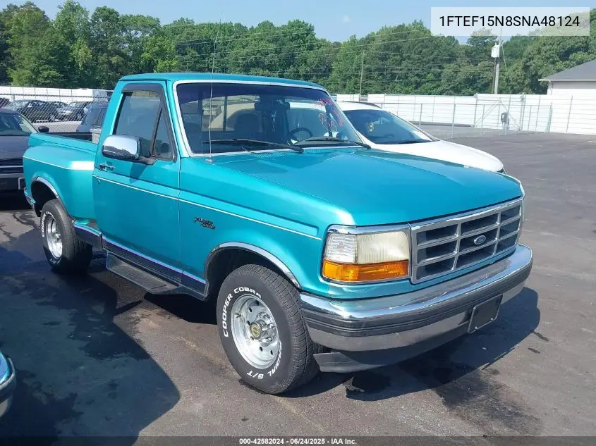 1995 Ford F150 VIN: 1FTEF15N8SNA48124 Lot: 42582024