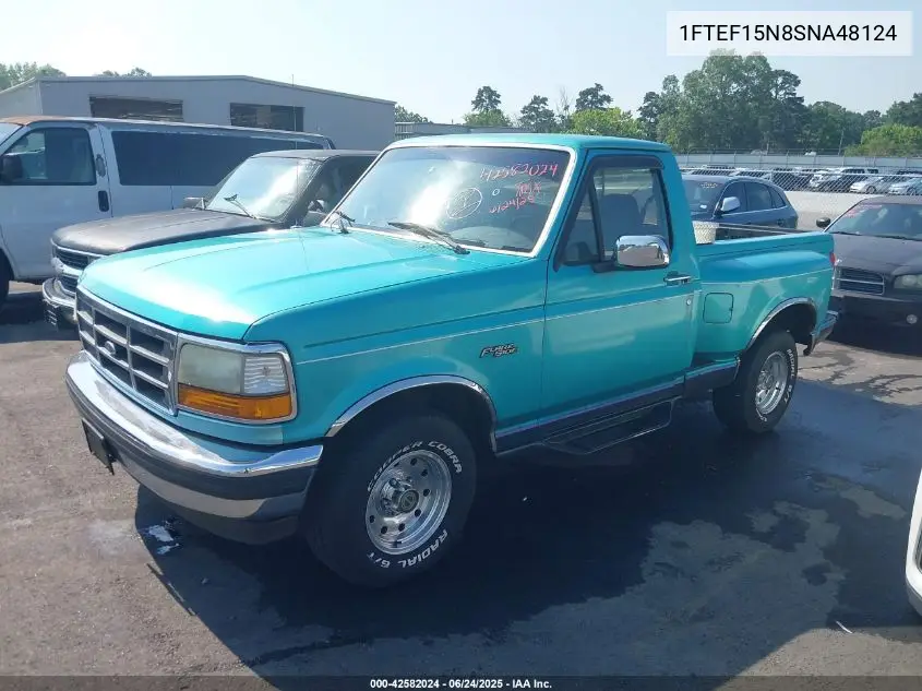 1995 Ford F150 VIN: 1FTEF15N8SNA48124 Lot: 42582024
