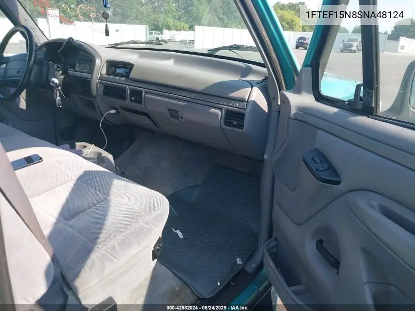 1995 Ford F150 VIN: 1FTEF15N8SNA48124 Lot: 42582024