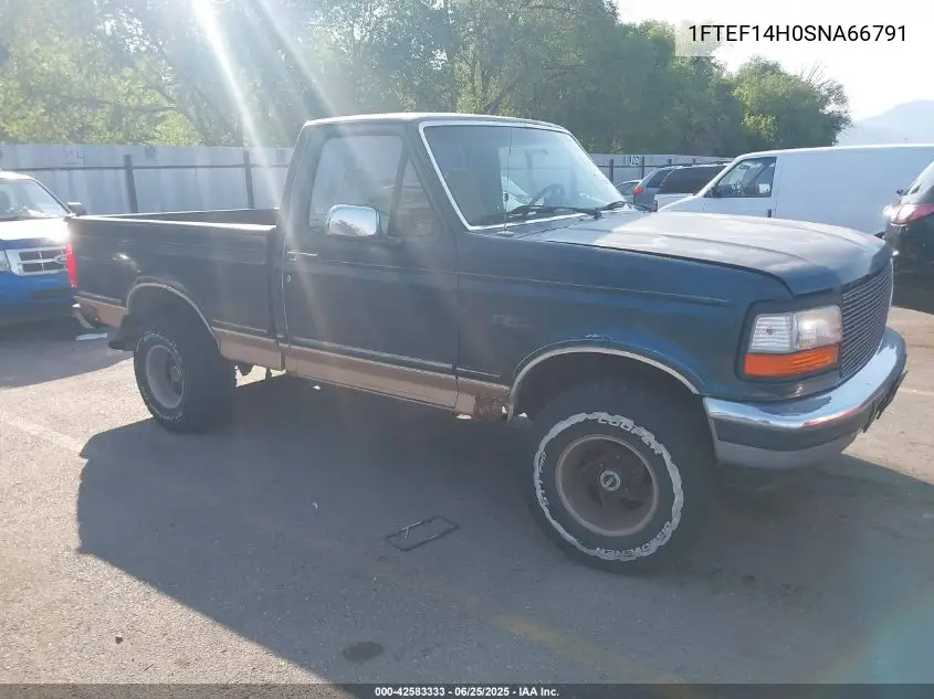 1995 Ford F150 VIN: 1FTEF14H0SNA66791 Lot: 42583333