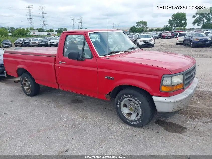 1995 Ford F150 VIN: 1FTDF15Y8SLC03837 Lot: 42602207