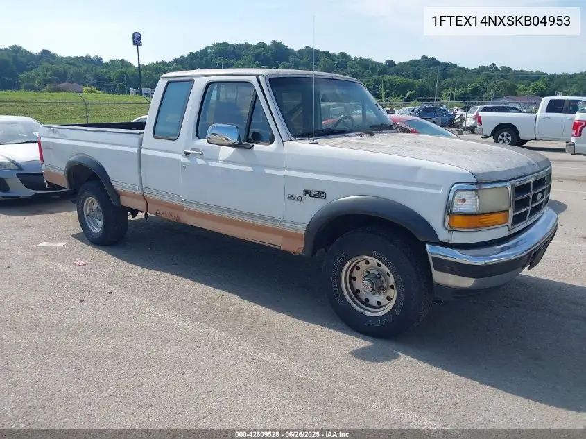 1995 Ford F150 VIN: 1FTEX14NXSKB04953 Lot: 42609528