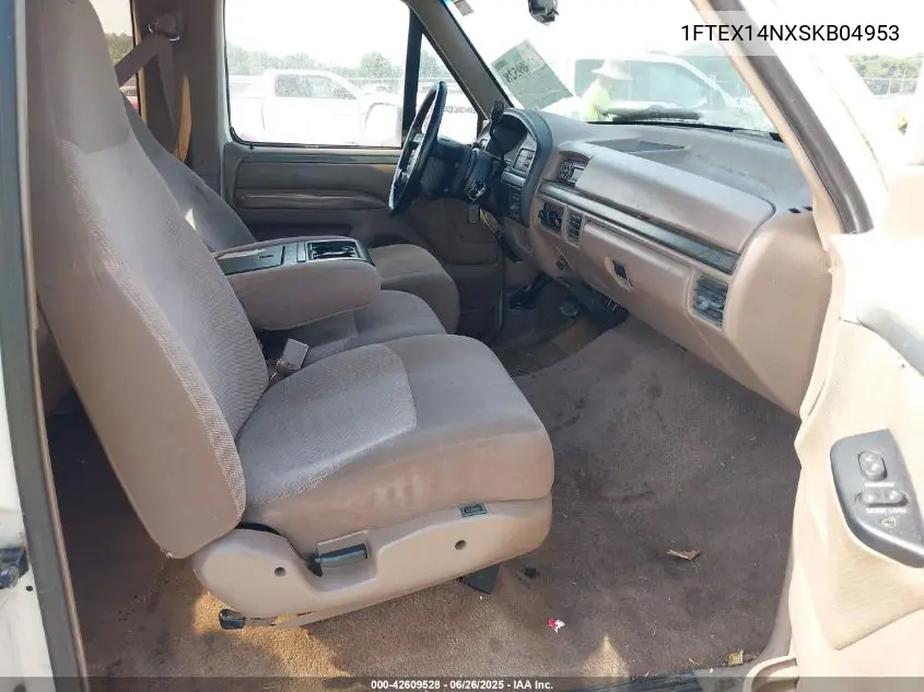 1995 Ford F150 VIN: 1FTEX14NXSKB04953 Lot: 42609528