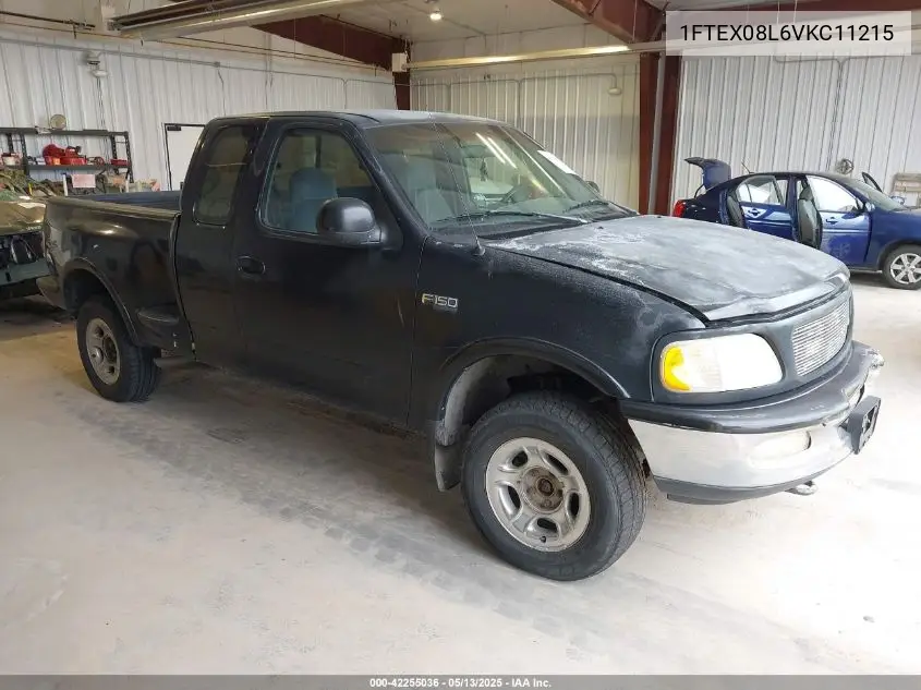 1997 Ford F-150 Lariat/Xl/Xlt VIN: 1FTEX08L6VKC11215 Lot: 42255036