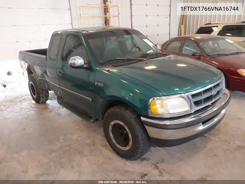 1997 Ford F-150 Lariat/Standard/Xl/Xlt VIN: 1FTDX1766VNA16744 Lot: 42578246
