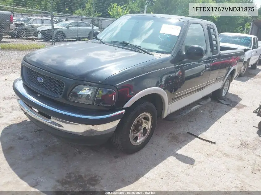 1997 Ford F-150 Lariat/Standard/Xl/Xlt VIN: 1FTDX1767VND31875 Lot: 42598497