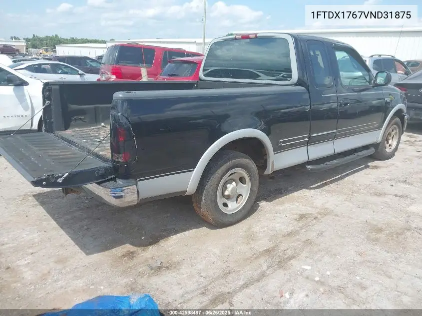 1997 Ford F-150 Lariat/Standard/Xl/Xlt VIN: 1FTDX1767VND31875 Lot: 42598497