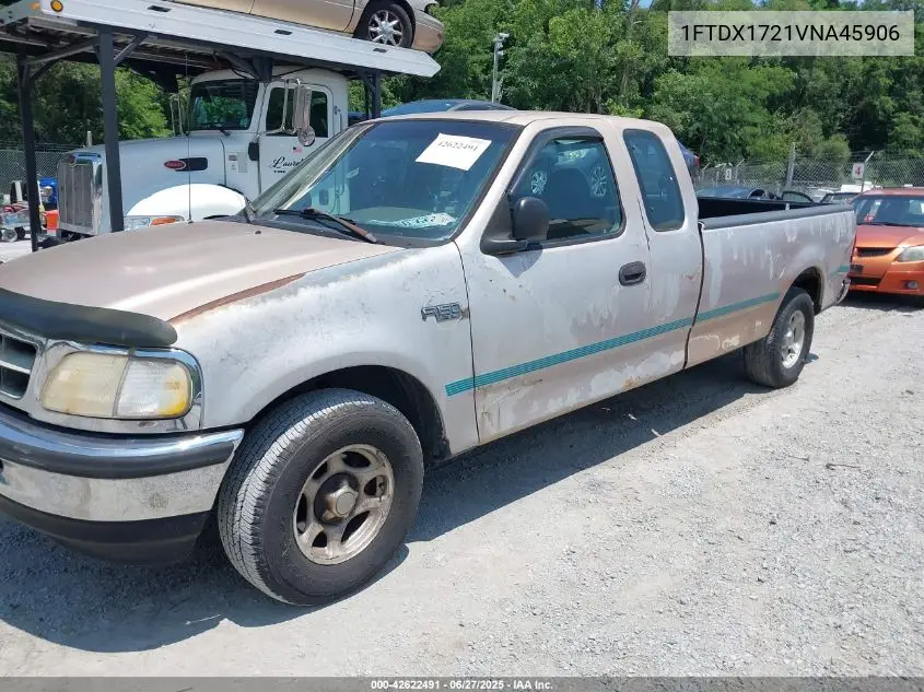 1997 Ford F-150 Standard/Xl/Xlt VIN: 1FTDX1721VNA45906 Lot: 42622491