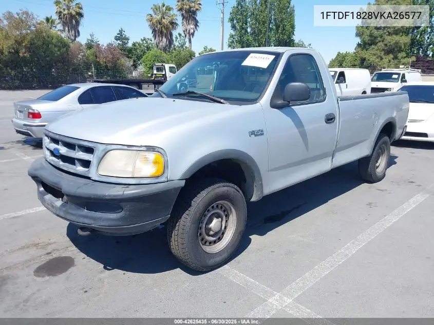 1997 Ford F-150 Standard/Xl/Xlt VIN: 1FTDF1828VKA26577 Lot: 42625435