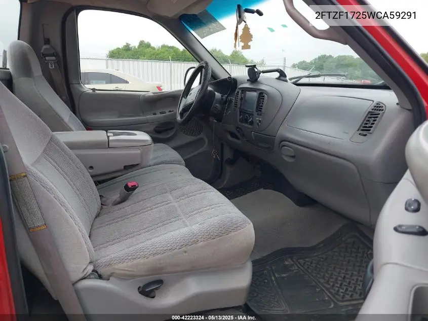 1998 Ford F-150 Standard/Xl/Xlt VIN: 2FTZF1725WCA59291 Lot: 42223324