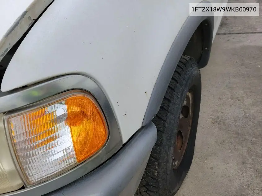 1998 Ford F150 VIN: 1FTZX18W9WKB00970 Lot: 42262603