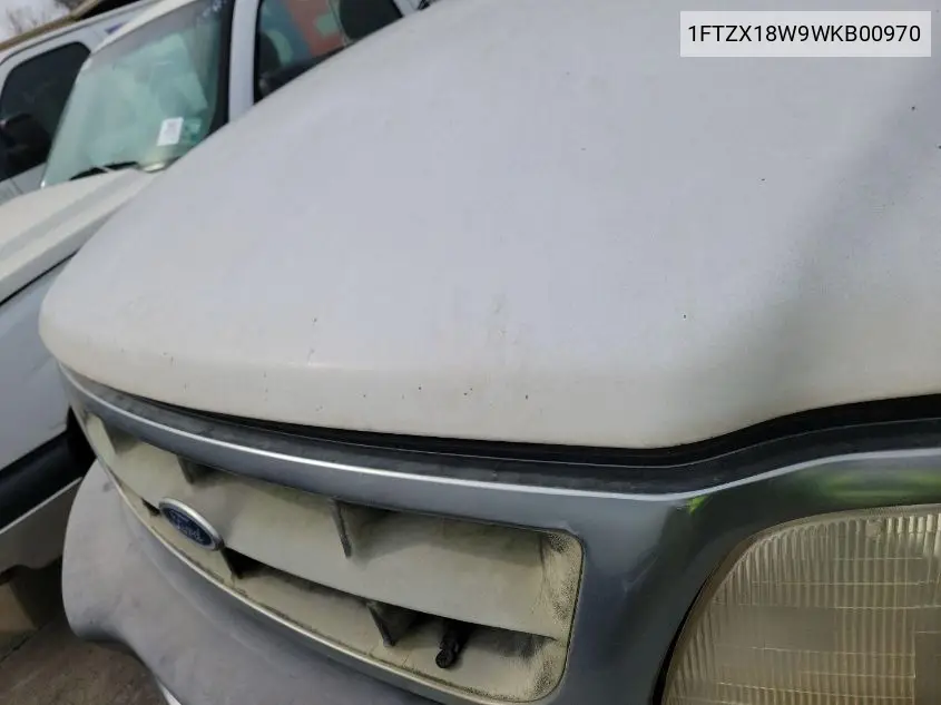 1998 Ford F150 VIN: 1FTZX18W9WKB00970 Lot: 42262603