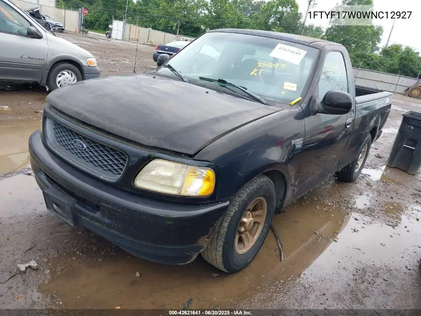 1998 Ford F150 VIN: 1FTYF17W0WNC12927 Lot: 42621641