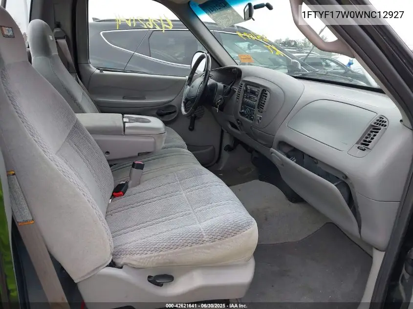 1998 Ford F150 VIN: 1FTYF17W0WNC12927 Lot: 42621641