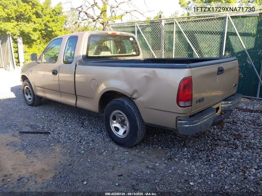 1999 Ford F-150 Work Series/Xl/Xlt VIN: 1FTZX1729XNA71730 Lot: 42258139