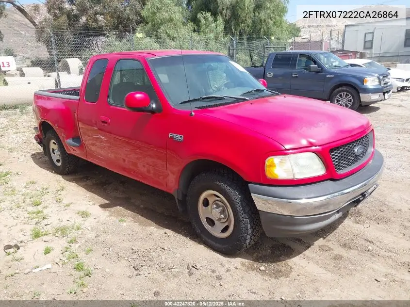 2002 Ford F-150 Xl/Xlt VIN: 2FTRX07222CA26864 Lot: 42247820